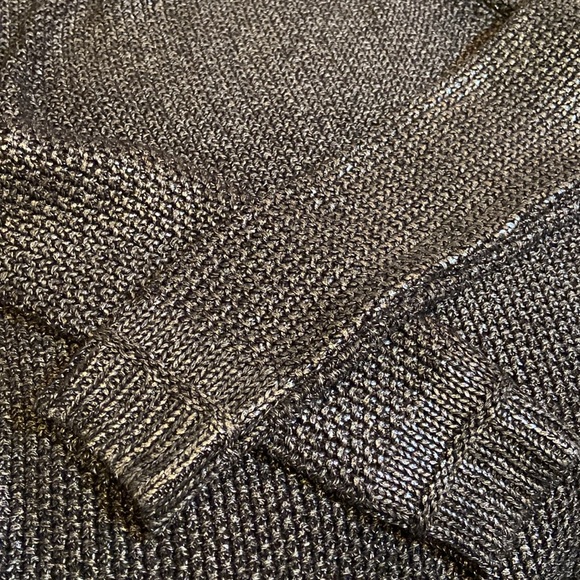NWOT metallic knit sweater by White House Black Market, size S. Exquisite detail - Picture 12 of 12
